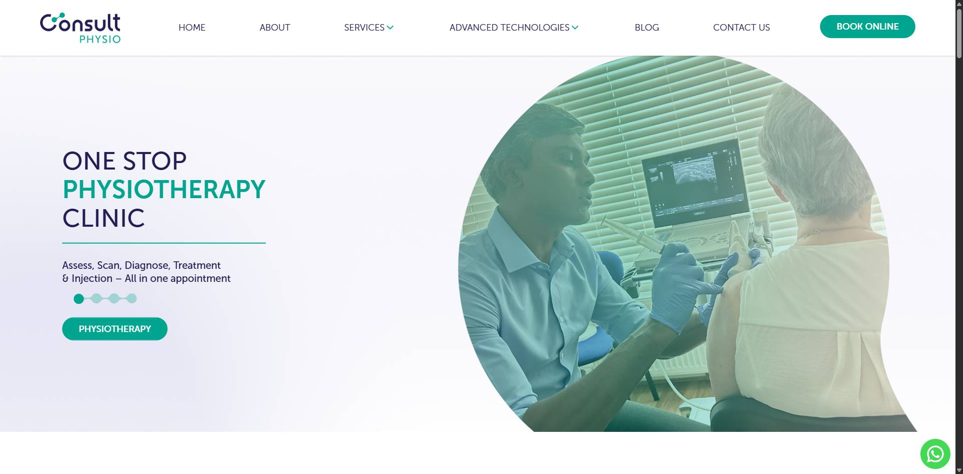 Consult Physio homepage placeholder