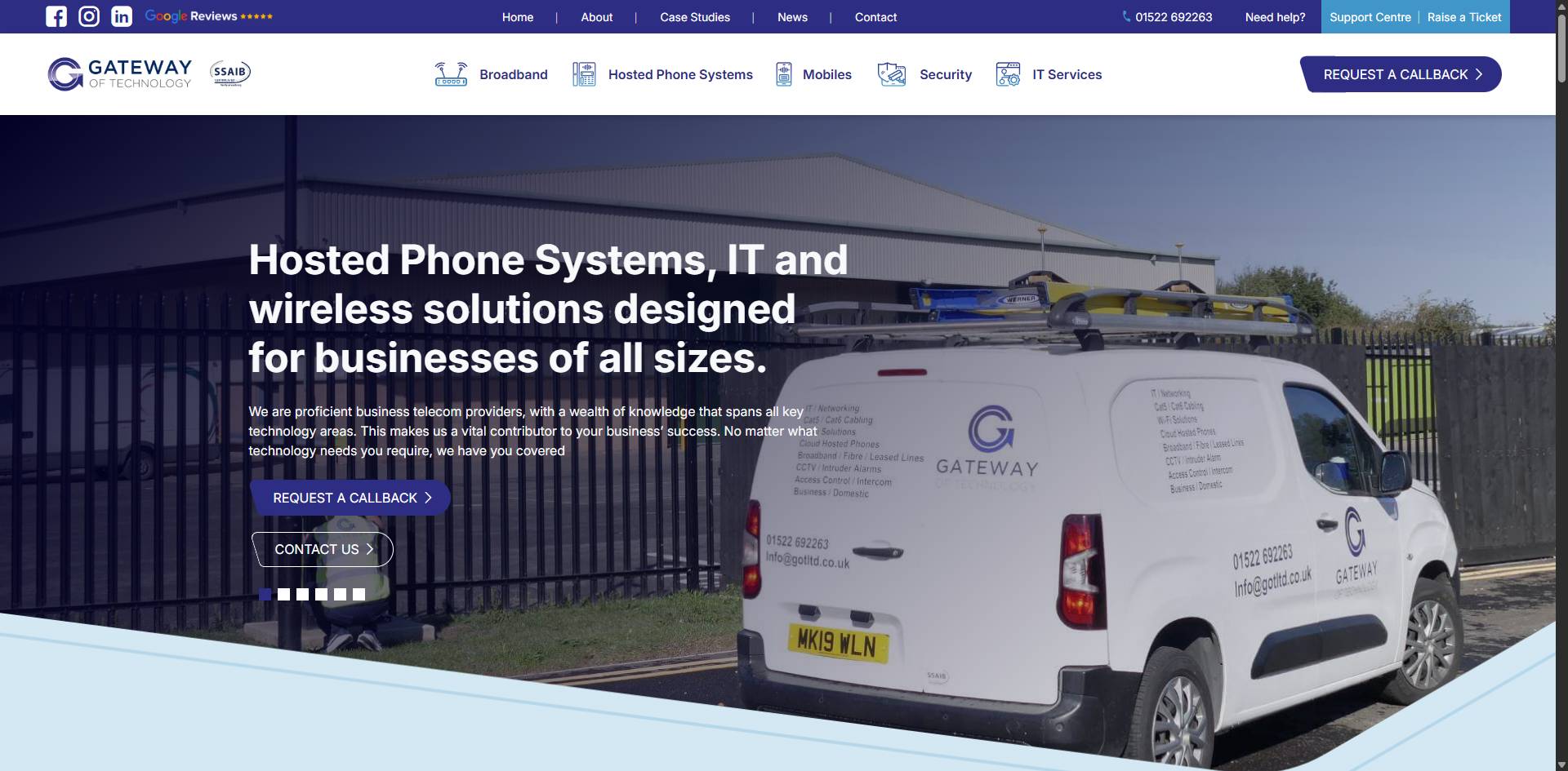 Gateway Of Technology homepage placeholder